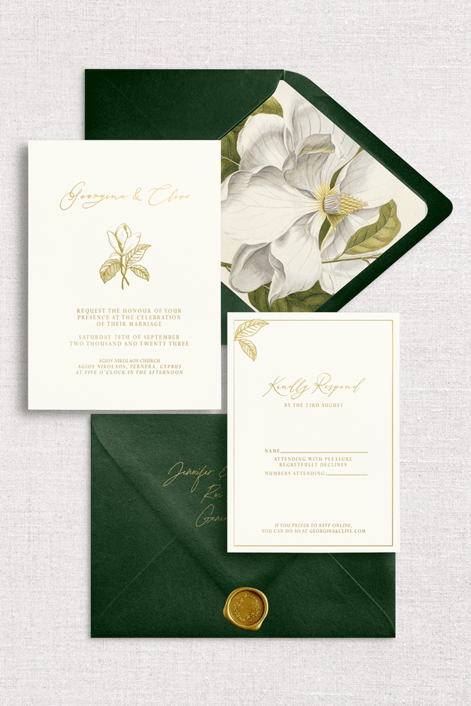 Magnolia Invitation Suite